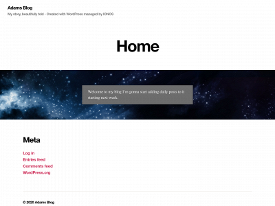 adamclarke.ca snapshot