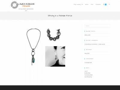 laurarobsondesign.com snapshot