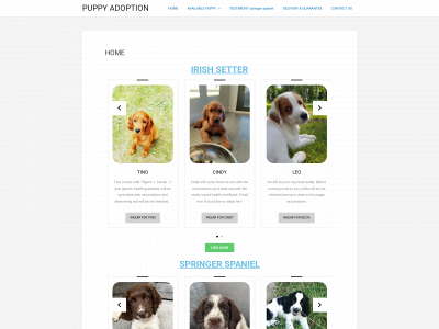 puppyadoption.online snapshot