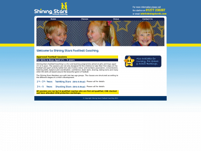 shiningstarsfc.com snapshot