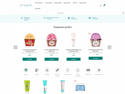 aragne.lt snapshot