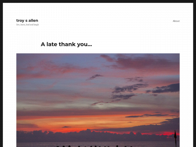 troysallen.com snapshot