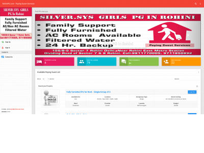 rohinipg.com snapshot