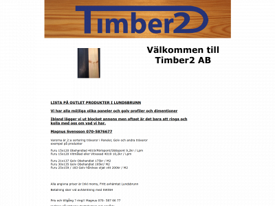 timber2.se snapshot