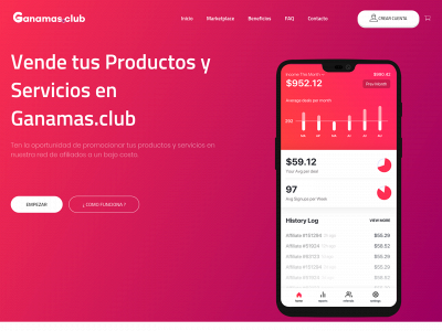 ganamas.club snapshot