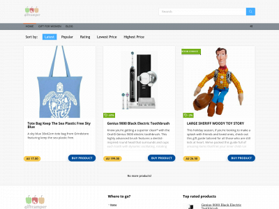 giftcamper.com snapshot