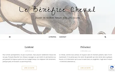 lebeneficecheval.fr snapshot