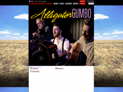 alligatorgumbo.com snapshot