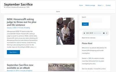 septembersacrifice.com snapshot