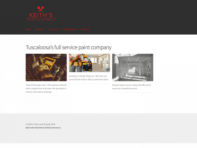 keithpaintanddrywall.com snapshot