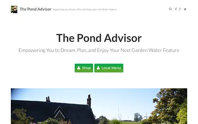 thepondadvisor.co.uk snapshot