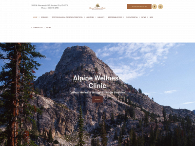 alpinewellnessclinic.com snapshot