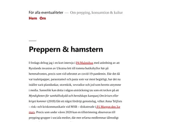 forallaeventualiteter.se snapshot