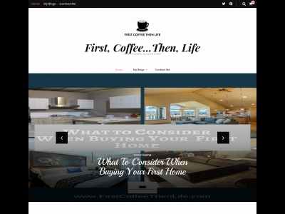 firstcoffeethenlife.com snapshot