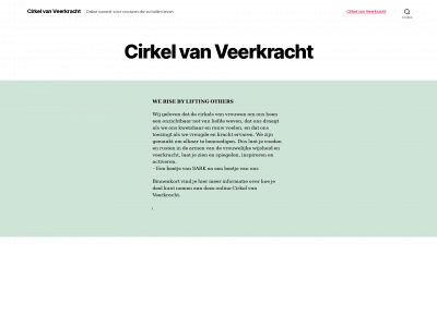 cirkelvanveerkracht.nl snapshot