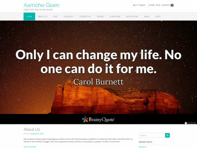 aamchegoen.com snapshot