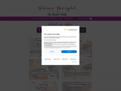 shinebright.uk snapshot