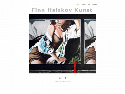 finnhalskovkunst.dk snapshot
