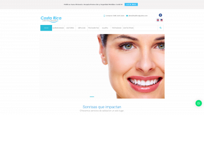 dentalhealthcostarica.com snapshot