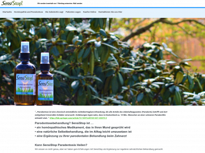 sensistop.de snapshot