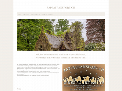 zappatransport.ch snapshot