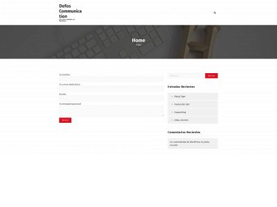 defoscommunication.com snapshot