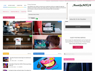 nextgeneon.com snapshot