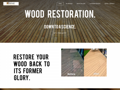 www.denverdeckandfence.com snapshot