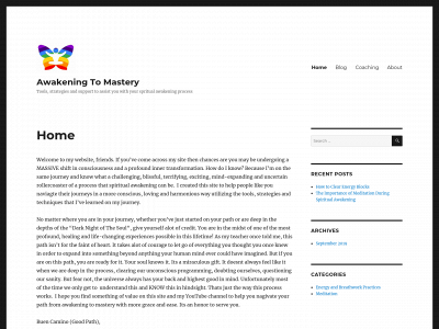 awakeningtomastery.com snapshot