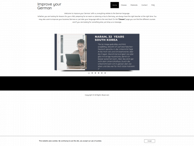 improveyourgerman.de snapshot