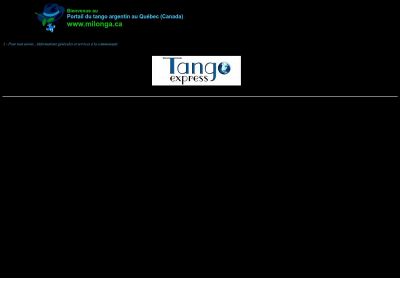 milonga.ca snapshot