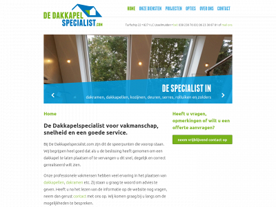 dedakkapelspecialist.com snapshot