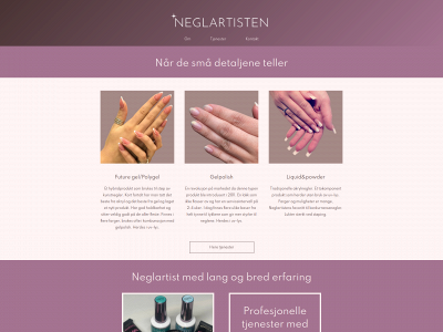 neglartisten.no snapshot