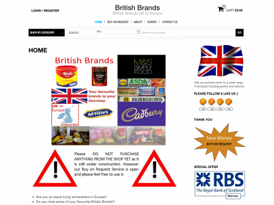 britishbrands.net snapshot