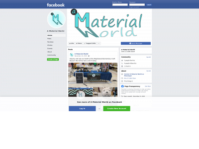 amaterialworld.us snapshot