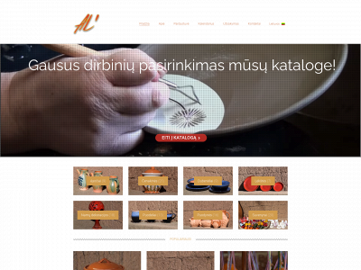 almoskeramika.lt snapshot