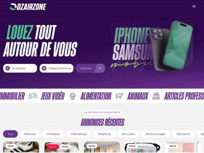 dzairzone.com snapshot