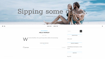 sippingsomecoffee.com snapshot