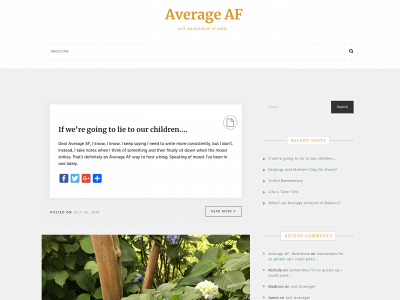 averageaf.com snapshot