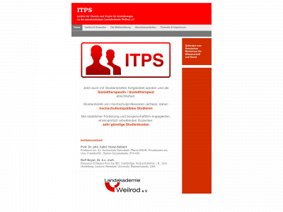 institut-fuer-sozialtherapie.de snapshot