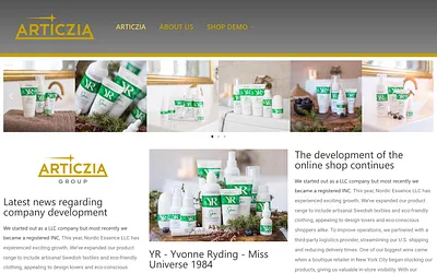 articzia.com snapshot