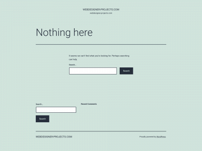 webdesigner-projects.com snapshot