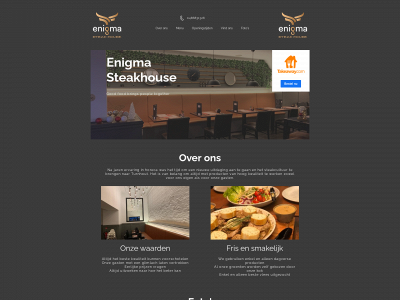 bistroenigma.be snapshot