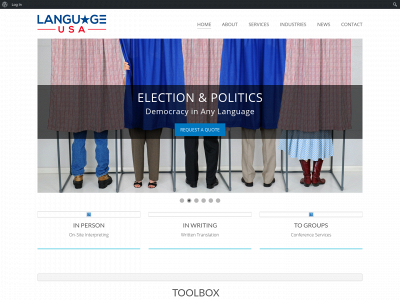 languageusa.com snapshot