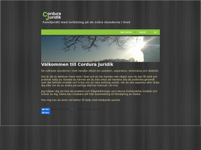 cordurajuridik.se snapshot