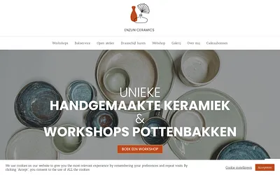 enzlin-ceramics.be snapshot