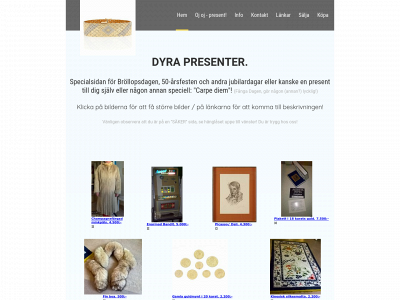 dyrapresenter.se snapshot