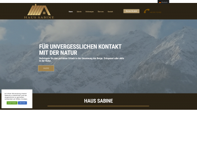 sabine-montafon.at snapshot