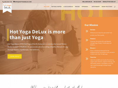 hotyogadelux.com snapshot