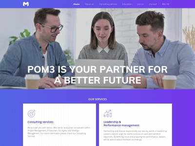 pom3group.com snapshot